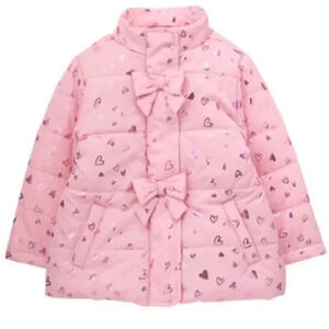 Gymboree Girls' Toddler Heart Print Jacket
